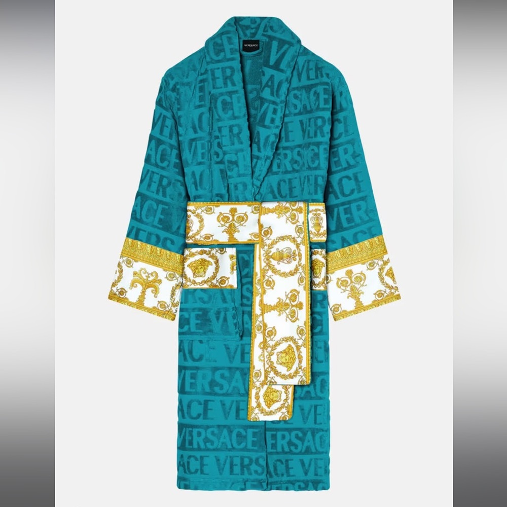 VERSACE Unisex Baroque Bathrobe